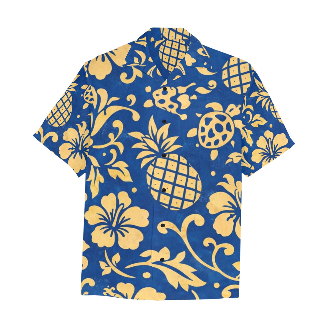 Hawaiian Shirt with Chest Pocket (T58)