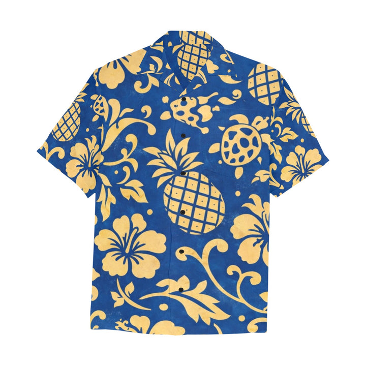 Hawaiian Shirt with Chest Pocket (T58)