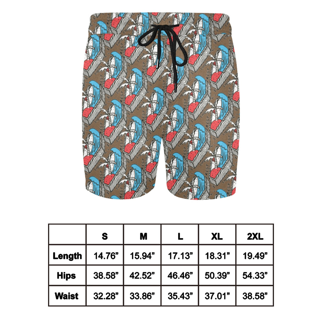 Men's Mid-Length Swim Shorts