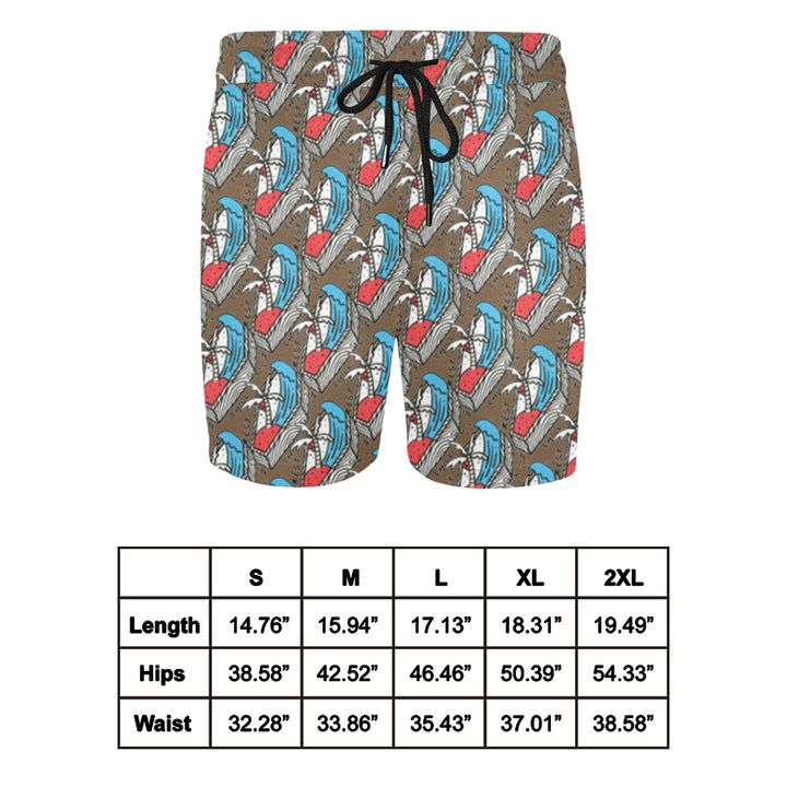 Men's Mid-Length Swim Shorts