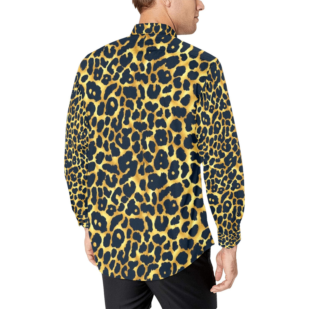 Men's All Over Print Long Sleeve Shirt(Without Pocket)(T61)