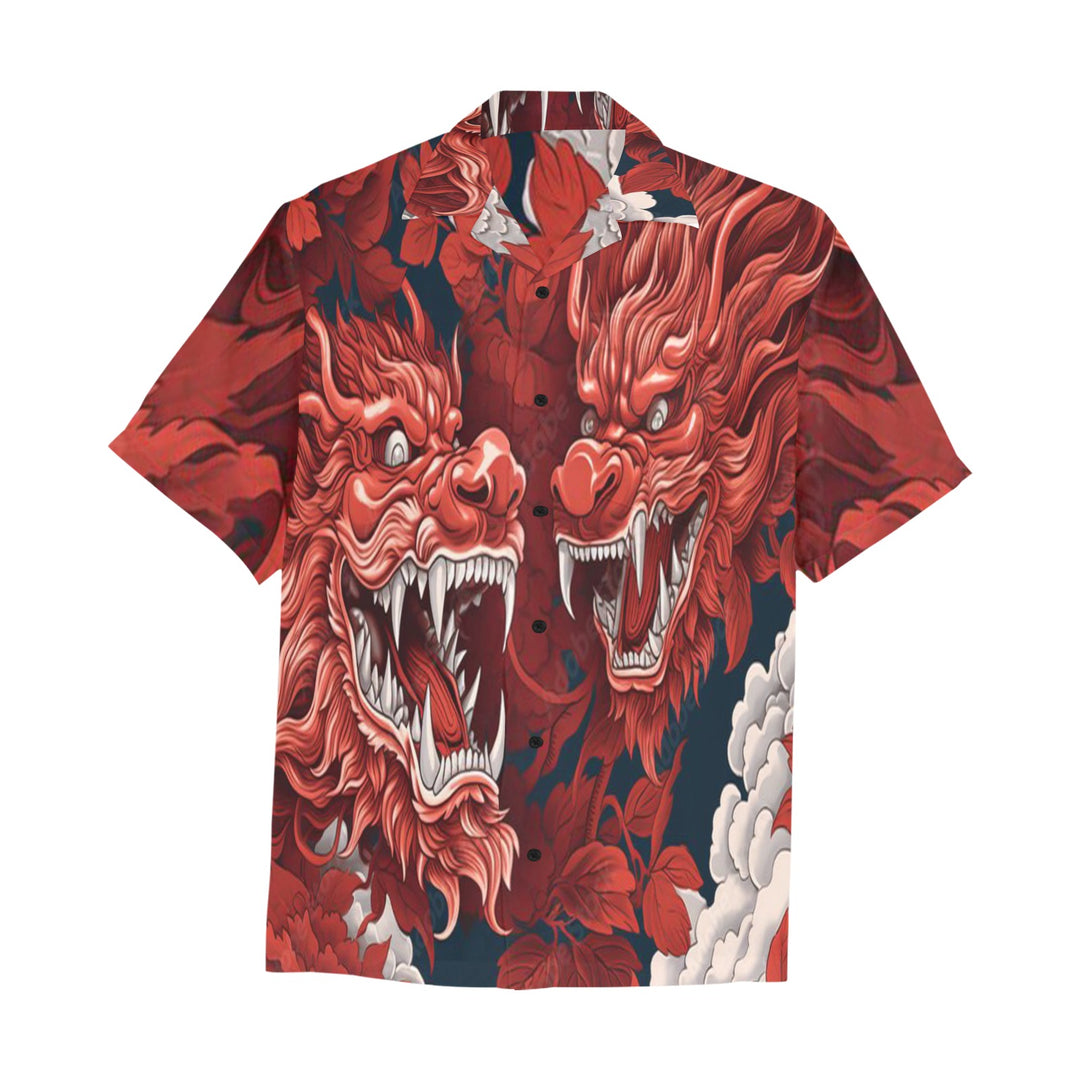 Hawaiian Shirt with Chest Pocket