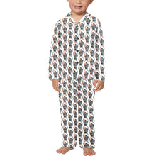 Load image into Gallery viewer, Little Boys&#39; V-Neck Long Pajama Set
