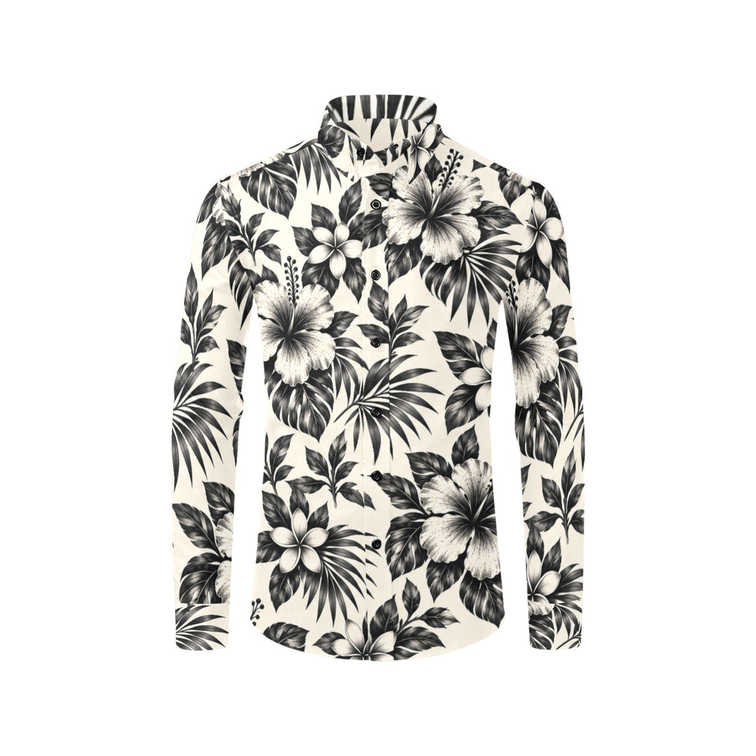 Men's All Over Print Long Sleeve Shirt(Without Pocket)(T61)