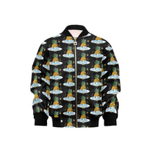 Load image into Gallery viewer, Kids&#39; Bomber Jacket with Pockets
