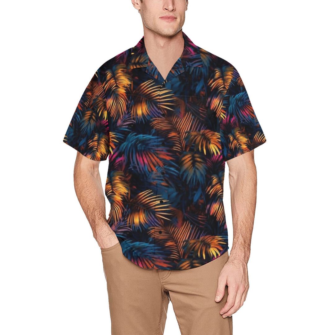 Hawaiian Shirt with Chest Pocket (T58)