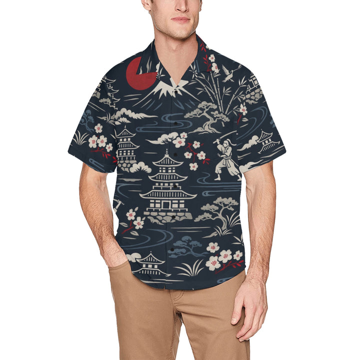 Hawaiian Shirt with Chest Pocket