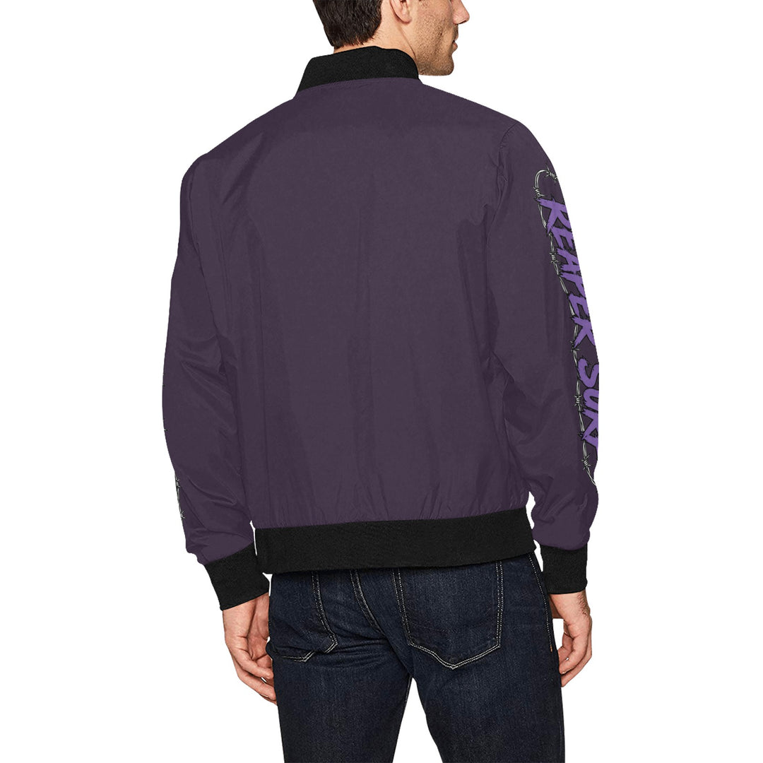Men's All Over Print Bomber Jacket (Model H31)