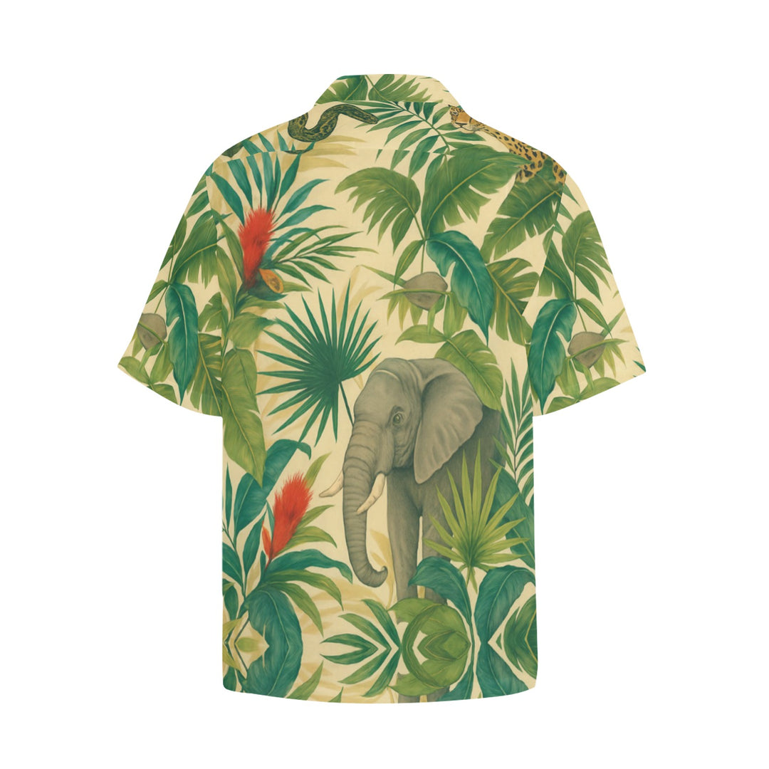 Hawaiian Shirt with Chest Pocket