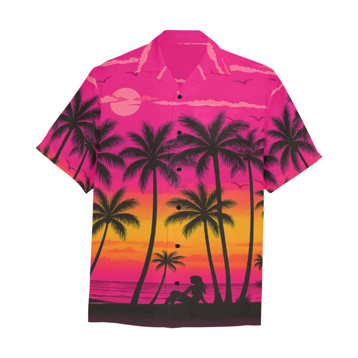 Hawaiian Shirt with Chest Pocket