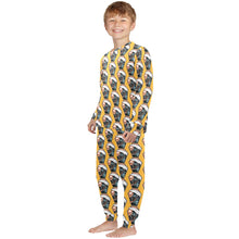 Load image into Gallery viewer, Little Boys&#39; Crew Neck Long Pajama Set
