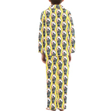 Load image into Gallery viewer, Big Boys&#39; V-Neck Long Pajama Set
