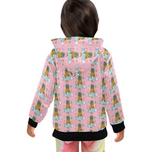 Load image into Gallery viewer, Little Girls&#39; Zip Up Hoodie
