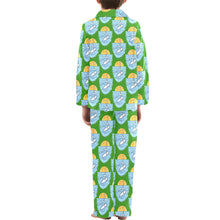 Load image into Gallery viewer, Big Boys&#39; V-Neck Long Pajama Set
