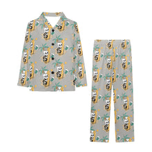 Load image into Gallery viewer, Big Boys&#39; V-Neck Long Pajama Set
