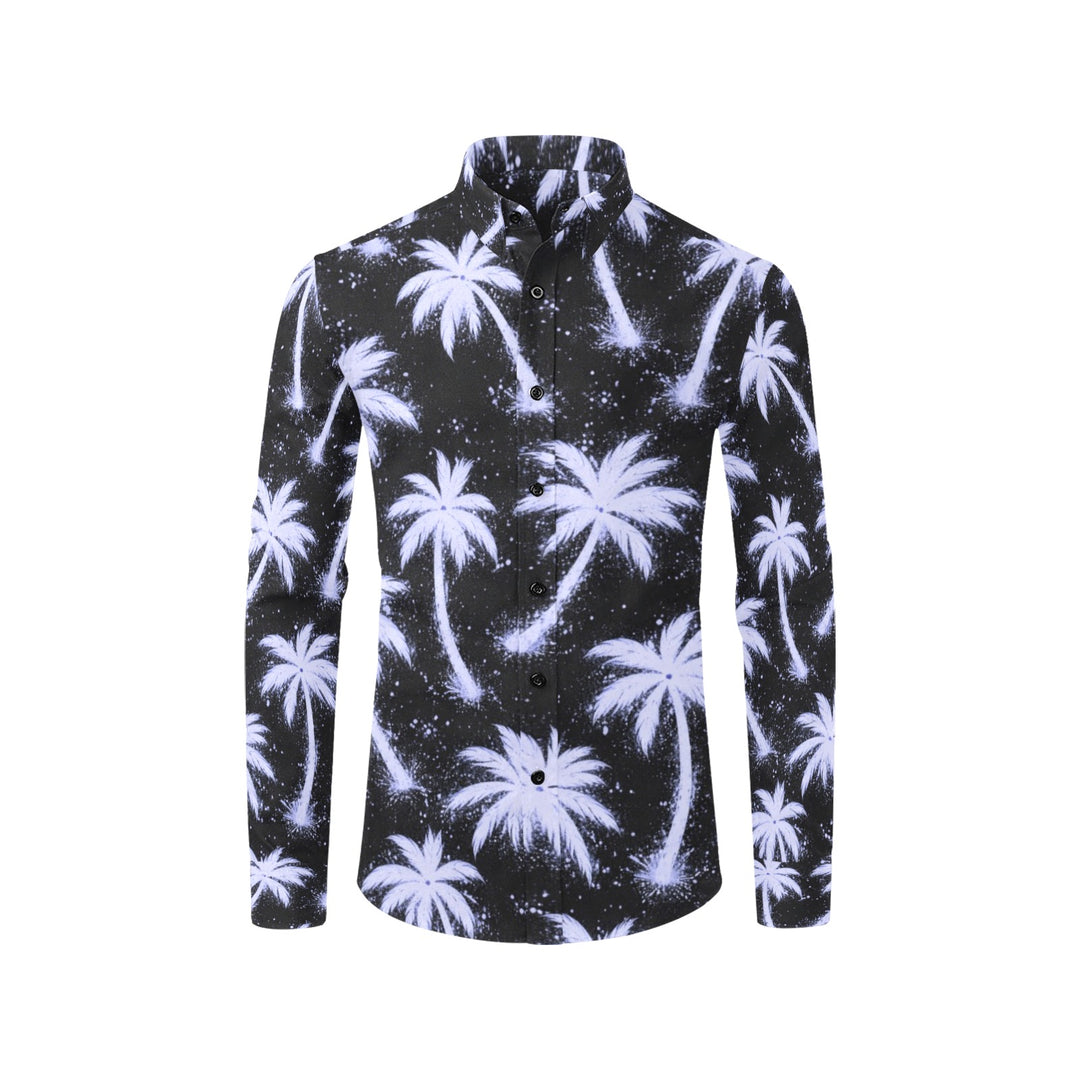 Men's All Over Print Long Sleeve Shirt(Without Pocket)(T61)