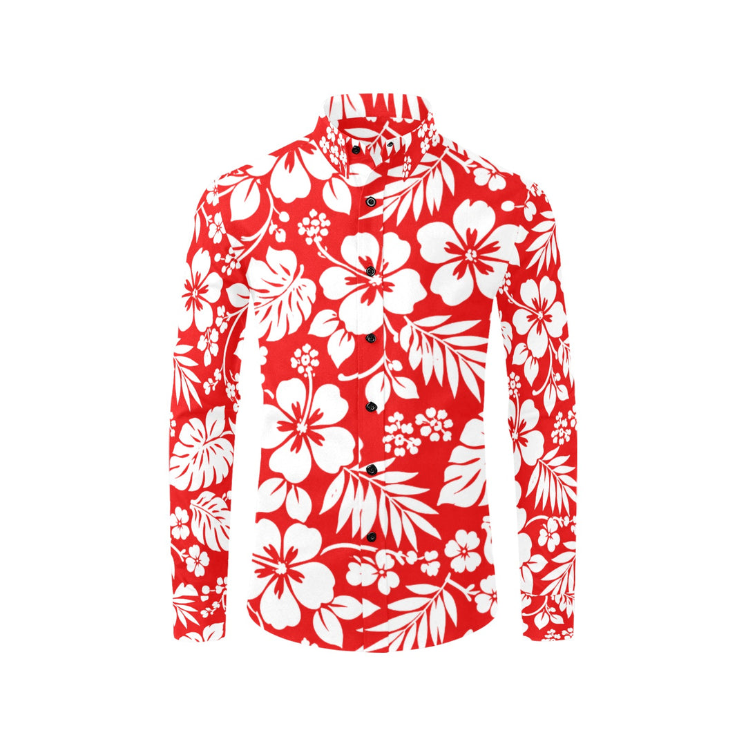 Men's All Over Print Long Sleeve Shirt(Without Pocket)(T61)