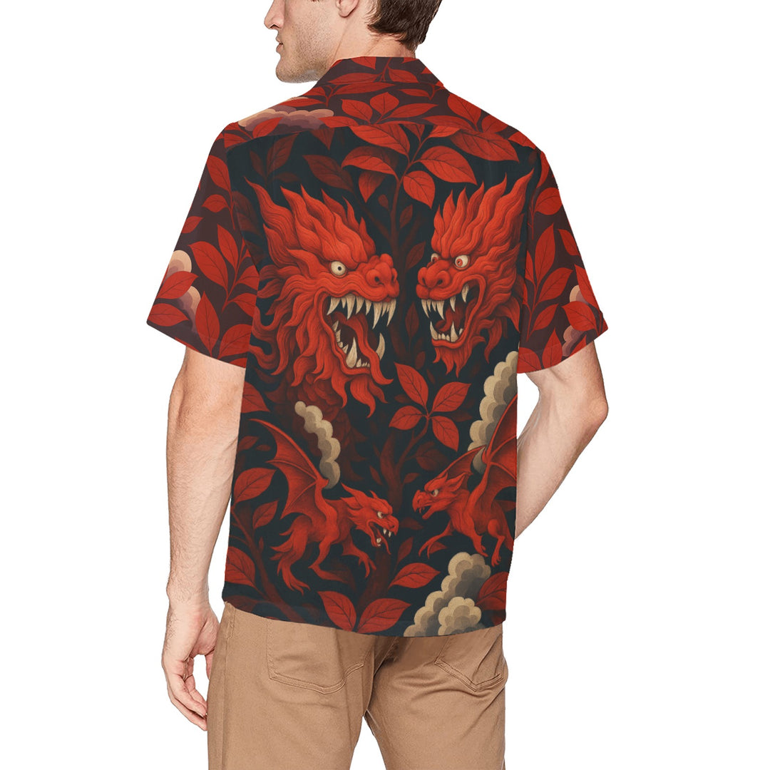 Hawaiian Shirt with Chest Pocket