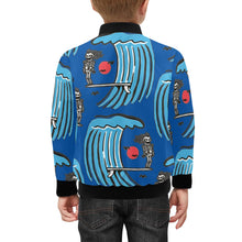 Load image into Gallery viewer, Kids&#39; Bomber Jacket with Pockets
