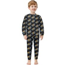 Load image into Gallery viewer, Little Boys&#39; Crew Neck Long Pajama Set
