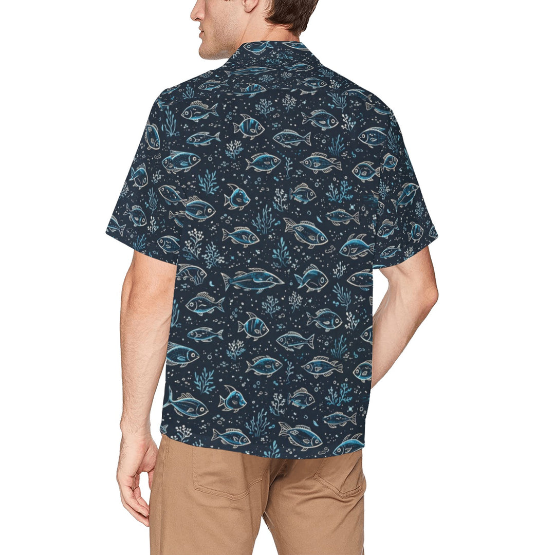 Hawaiian Shirt with Chest Pocket (T58)