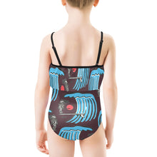 Load image into Gallery viewer, Kids&#39; Spaghetti Strap Ruffle Swimsuit
