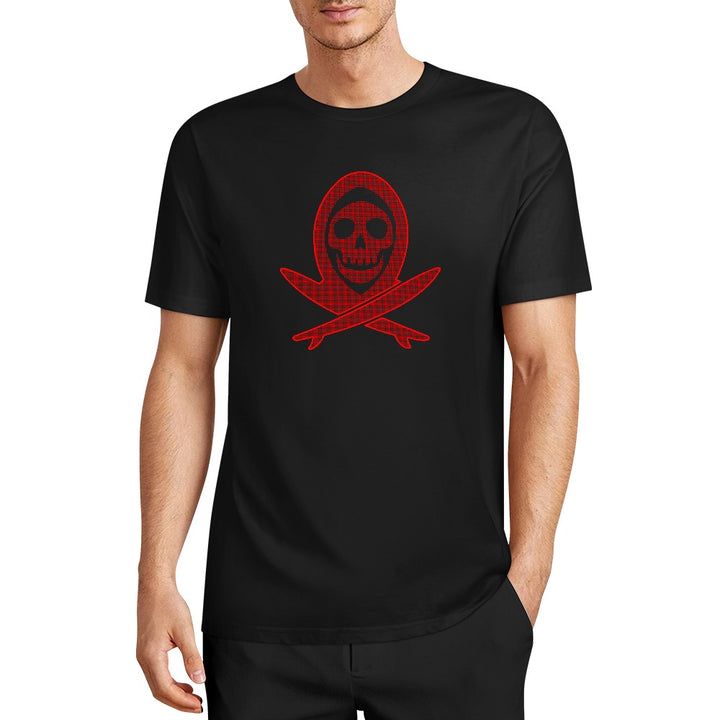 New Pure cotton short sleeved T-shirt Front print Multiple colors
