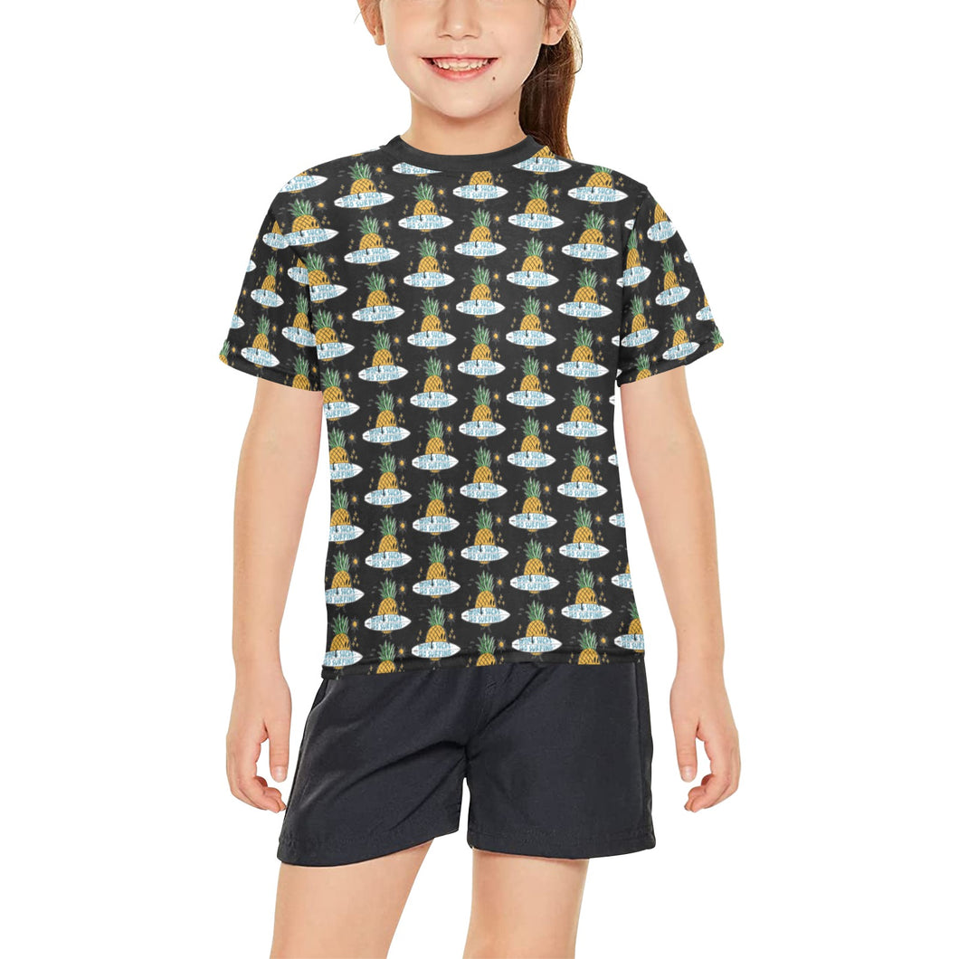 Big Girls' Crew Neck T-Shirt