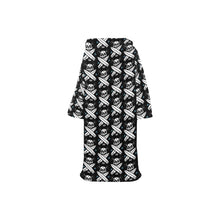 Load image into Gallery viewer, Blanket Robe with Sleeves for Kids
