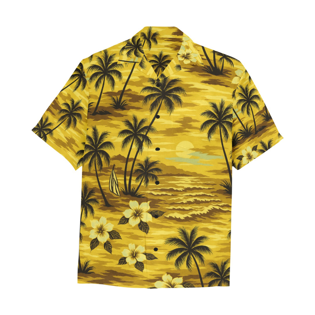 Hawaiian Shirt with Chest Pocket