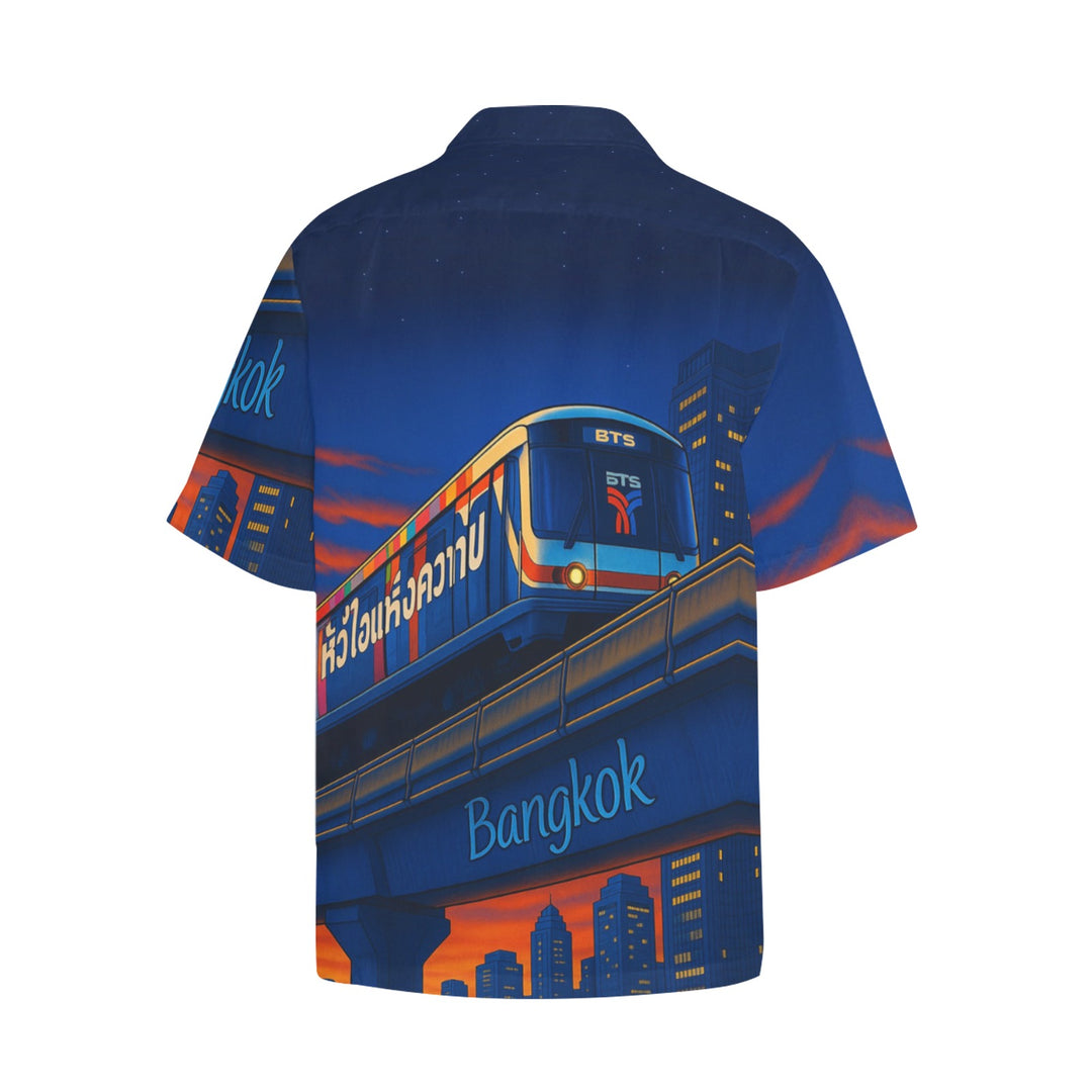 Hawaiian Shirt with Chest Pocket