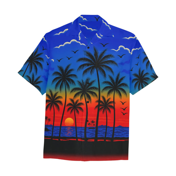 Hawaiian Shirt with Chest Pocket