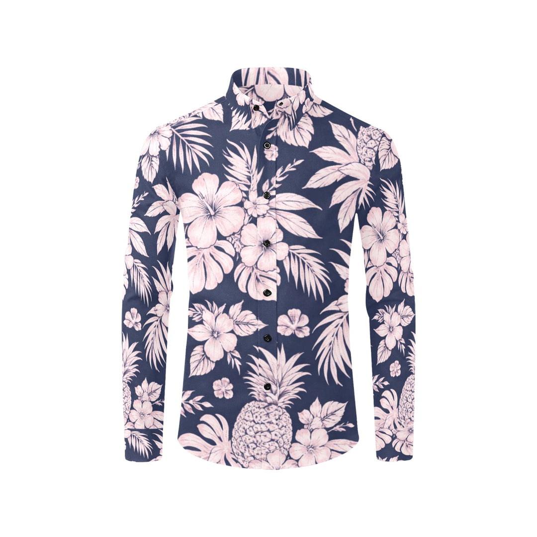 Men's All Over Print Long Sleeve Shirt(Without Pocket)(T61)