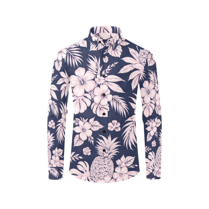 Men's All Over Print Long Sleeve Shirt(Without Pocket)(T61)
