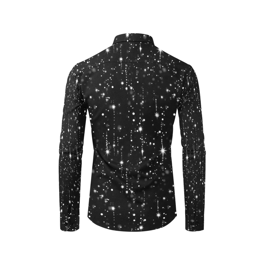 Men's All Over Print Long Sleeve Shirt(Without Pocket)(T61)