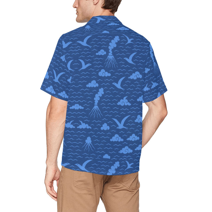 Hawaiian Shirt with Chest Pocket