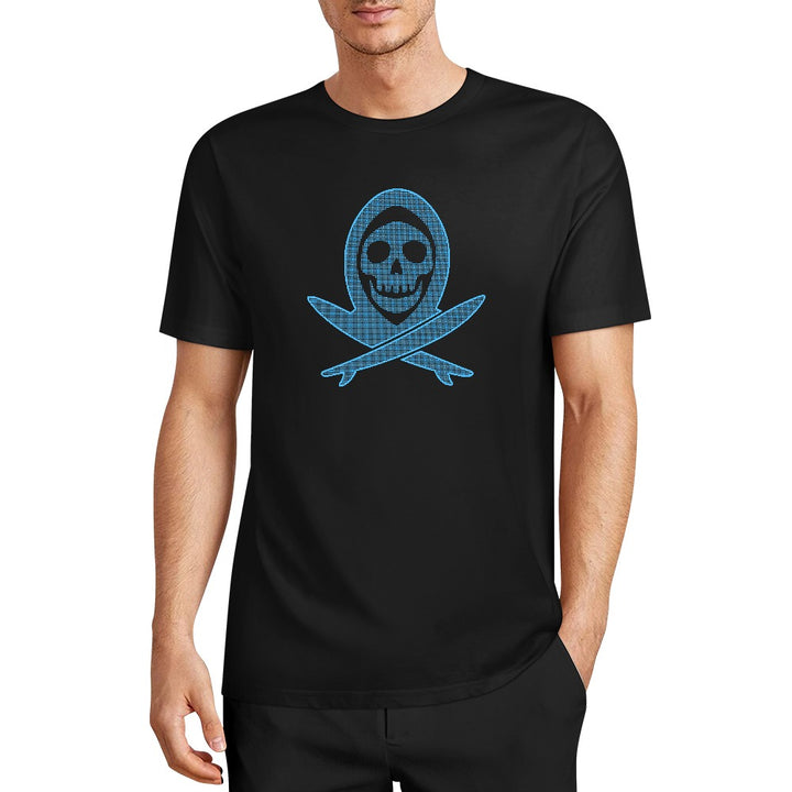 New Pure cotton short sleeved T-shirt Front print Multiple colors