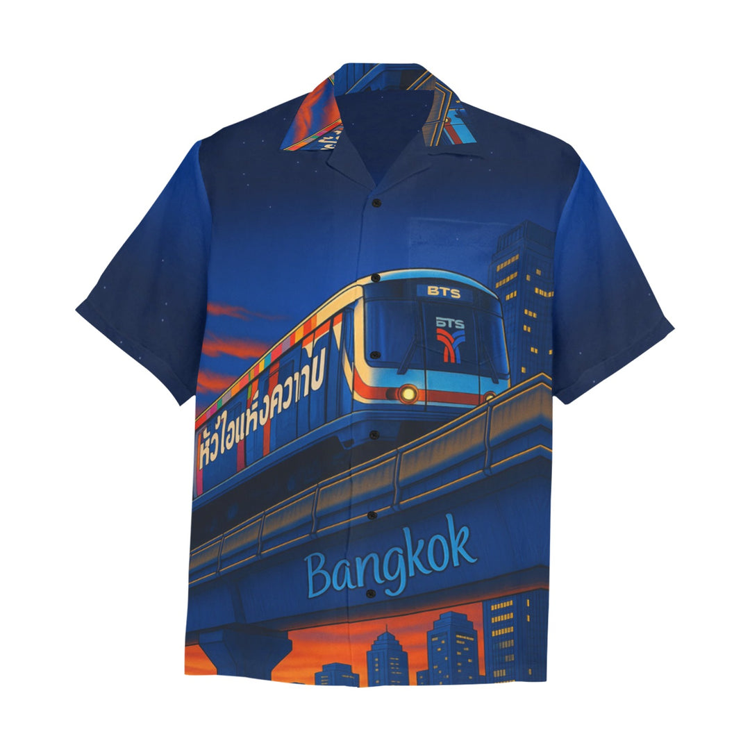 Hawaiian Shirt with Chest Pocket