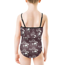 Load image into Gallery viewer, Kids&#39; Spaghetti Strap Ruffle Swimsuit
