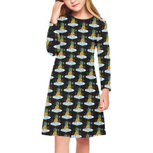 Load image into Gallery viewer, Girls&#39; Long Sleeve Dress
