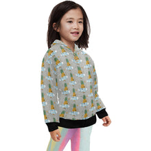 Load image into Gallery viewer, Little Girls&#39; Zip Up Hoodie
