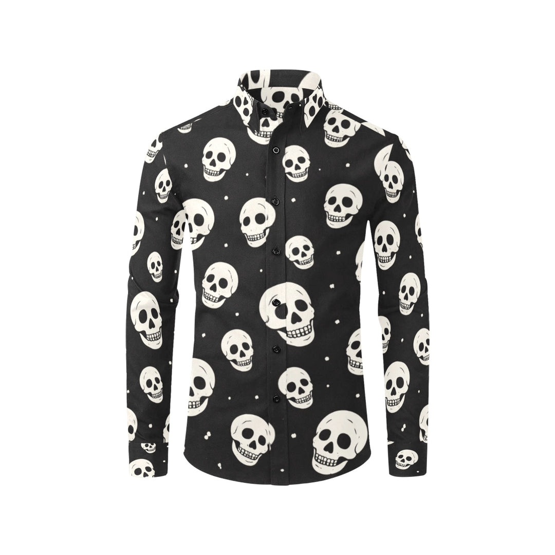 Men's All Over Print Long Sleeve Shirt(Without Pocket)(T61)