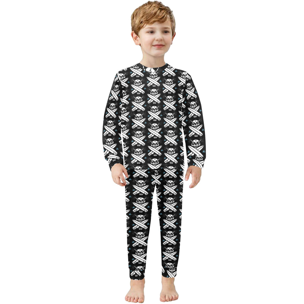 Little Boys' Crew Neck Long Pajama Set