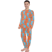 Load image into Gallery viewer, Big Boys&#39; Crew Neck Long Pajama Set
