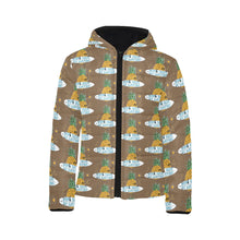 Load image into Gallery viewer, Kids&#39; Padded Hooded Jacket
