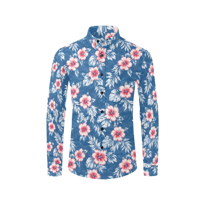 Men's All Over Print Long Sleeve Shirt(Without Pocket)(T61)
