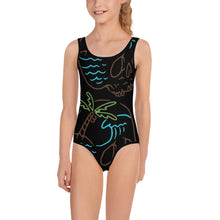 Load image into Gallery viewer, Reaper Surf Kids Swimsuit
