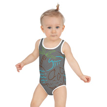 Load image into Gallery viewer, Reaper Surf Kids Swimsuit
