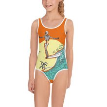 Load image into Gallery viewer, Reaper Surf Kids Swimsuit
