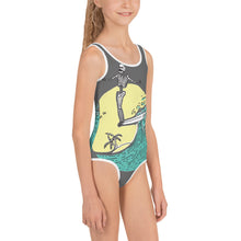 Load image into Gallery viewer, Reaper Surf Kids Swimsuit
